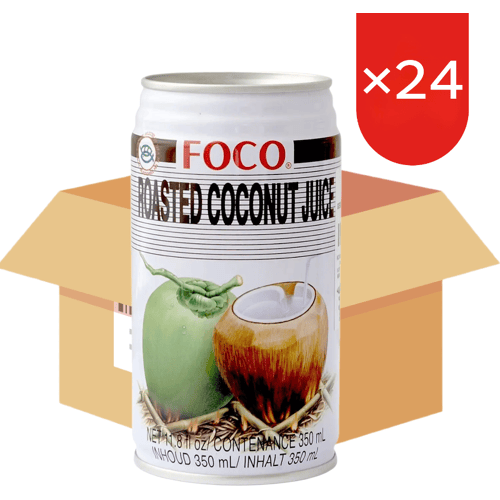 FOCO NL Geroosterd kokoswater 24 x 350 ml (Doos)