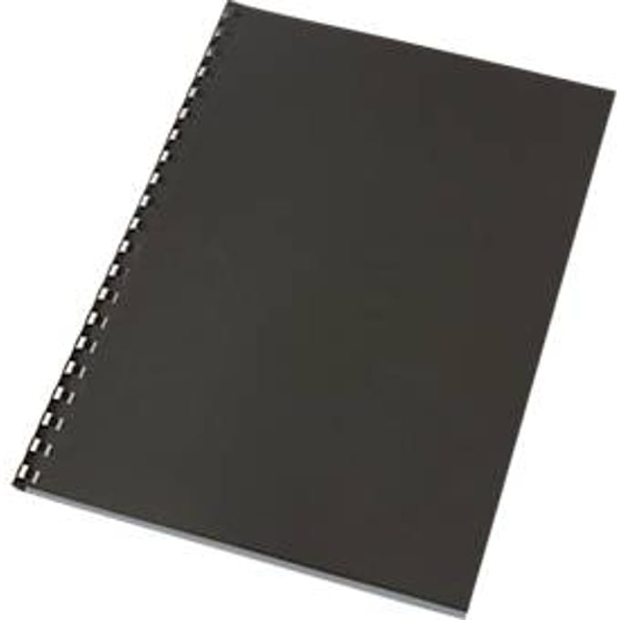 Voorblad GBC A4 Polycover 300micron zwart 100 stuks