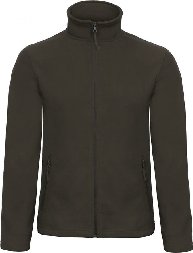 B&C Id.501 Fleece Jacket CGFUI50 - Black - 4XL