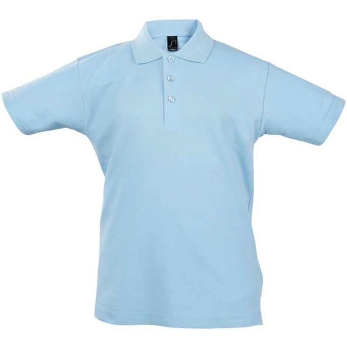 SOLS Kinder/Kids Summer II poloshirt (Hemelsblauw)