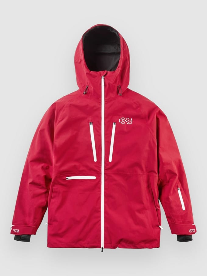ThirtyTwo Tm Recycled Jas rood