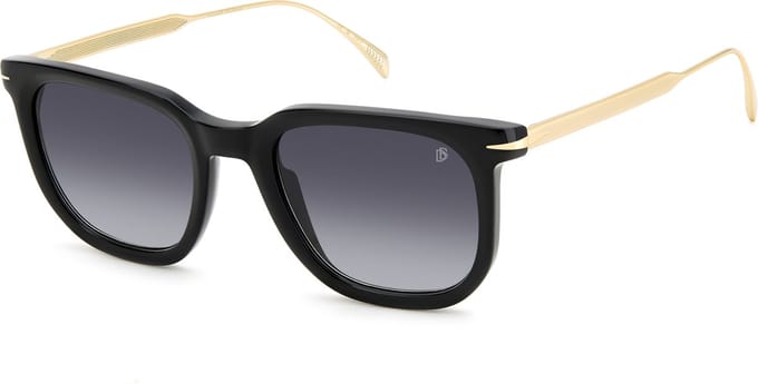 David Beckham Db 7119/S Rechthoekig Acetaat Heren Zonnebril