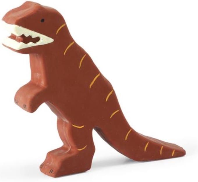Tikiri Natuurrubberen dino Tyrannosaurus.