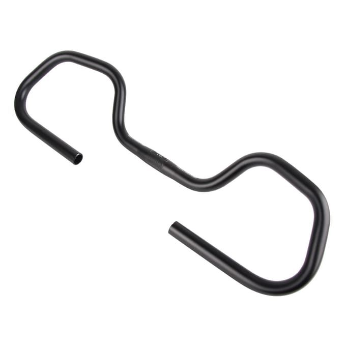 Verstelbaar Aluminiumlegering Mountainbike Gebogen Vlinderstuur Fietsaccessoire gray