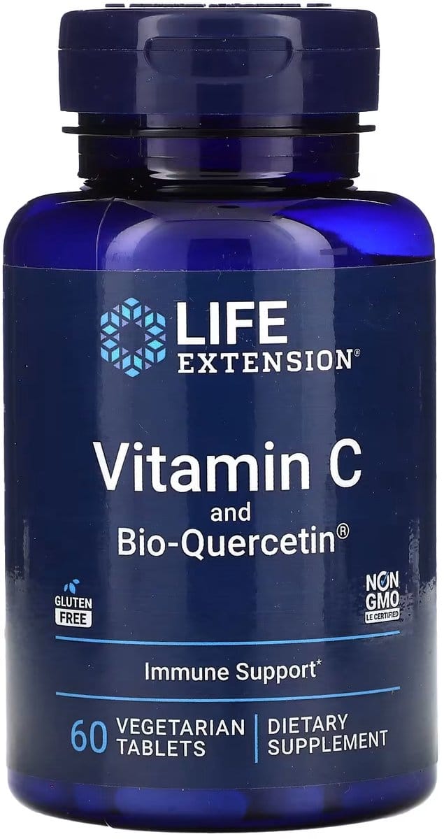 Life Extension Vitamine C en Bio-Quercetin Phytosome - 60 Tabletten