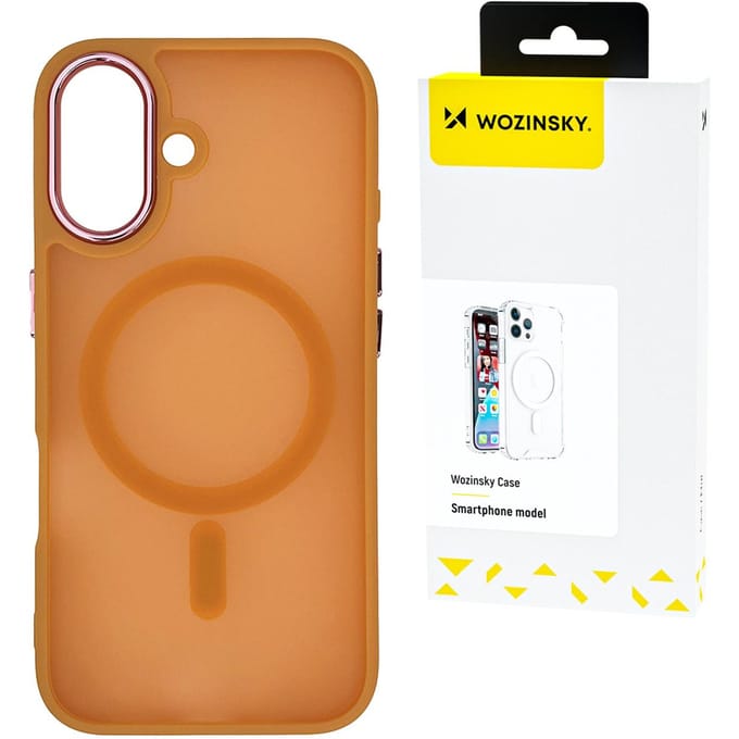 Wozinsky Fashion MagSafe Case for Samsung Galaxy S25 Ultra - Orange