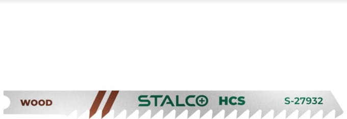 Decoupeerzaagbladen - hout 2,5 x 82 mm, B&D aansluiting, set van 5 st. STALCO S-27933