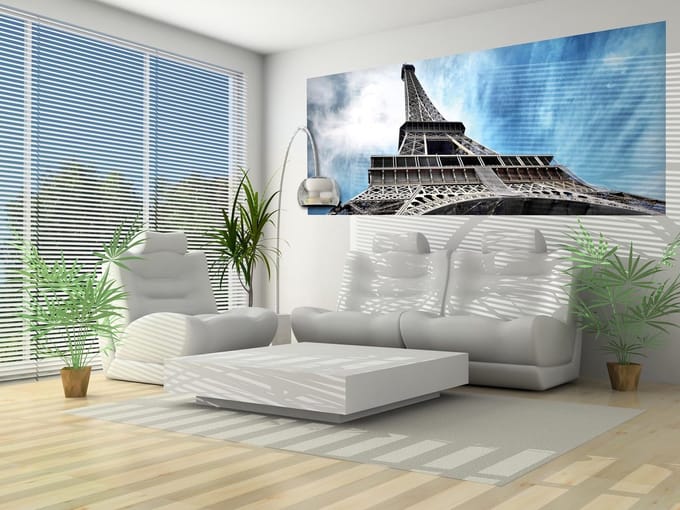 Eiffel Tower Paris  Photo Wallcovering
