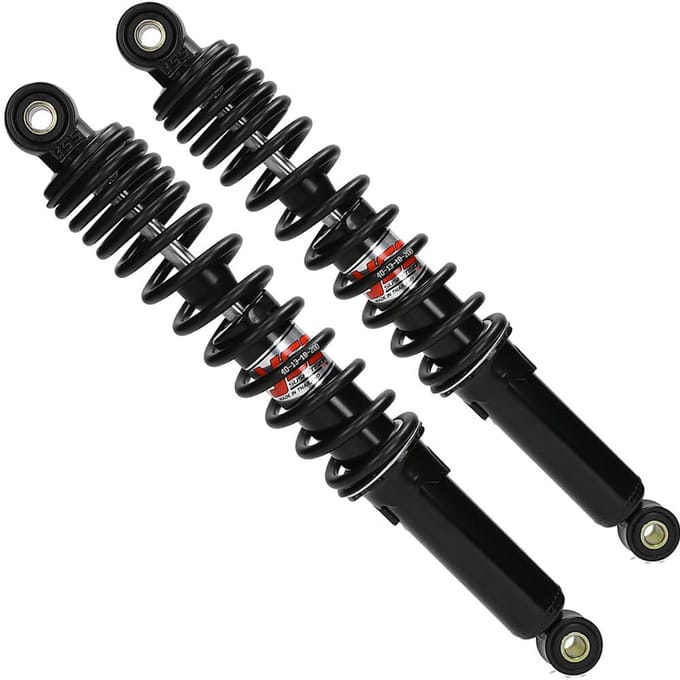 Schokbrekerset YSS High Performance Pro X Citta, Puch Maxi, Tomos 350mm zwart