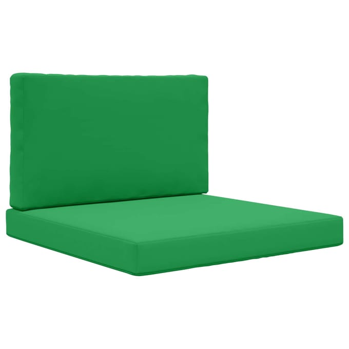 vidaXL - Buitenbankkussen - Polyester - Groen - 80 - x - 80 - cm