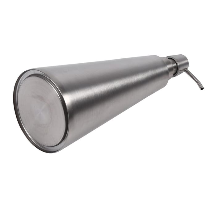 1PC 800ml Grote Capaciteit RVS Pomp Zeepdispenser Aanrecht Badkameraccessoire gray