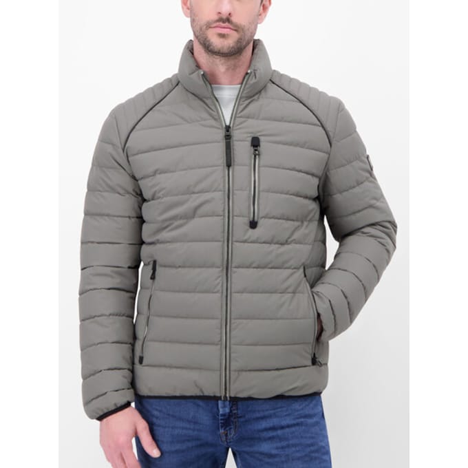 Lerros - Tussendoor jas - Heren - M - 277 BASALT GREY - Polyester - 25D7013