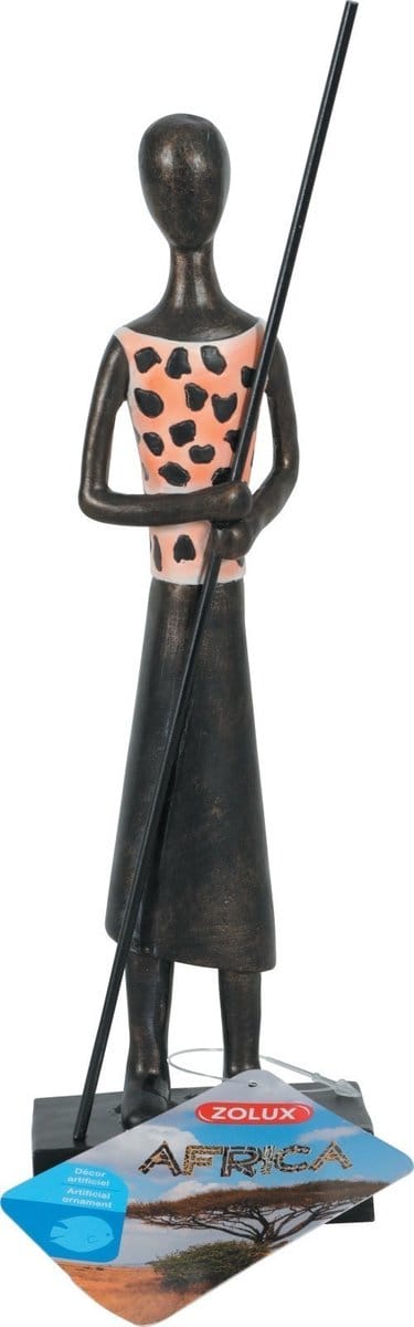 Zolux Ornament Afrika Krijger - 26,5X7,5X3,5 CM (414060)