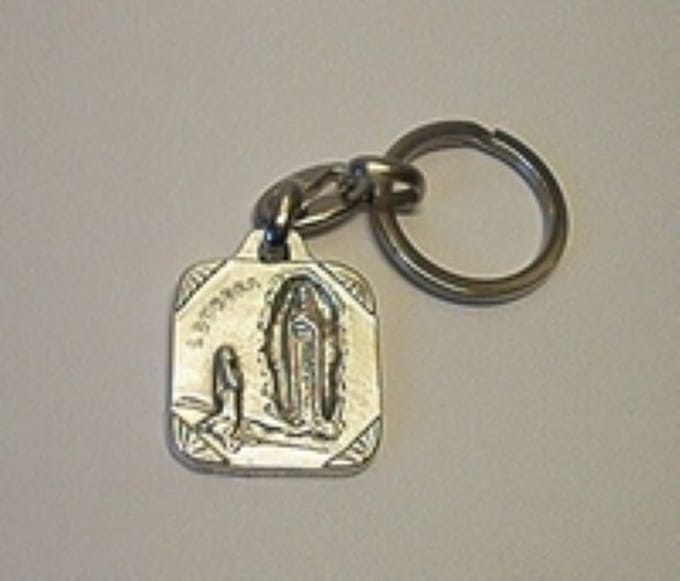 Sleutelhanger Maria van Lourdes
