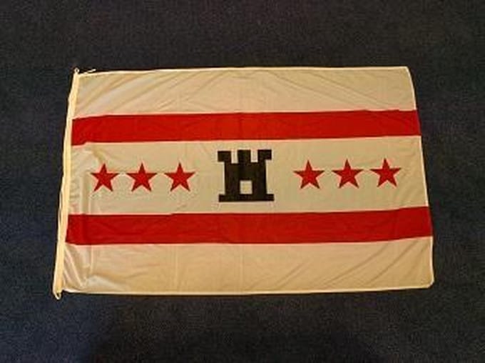 Drentse vlag 100 x 150cm