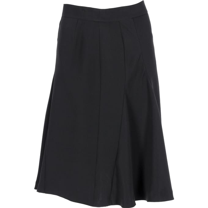 Givenchy midi-rok met panelen in zwart acetaat