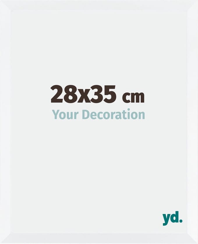 Your Decoration - Fotolijst 28x35 cm - MDF - Wit Mat - Catania