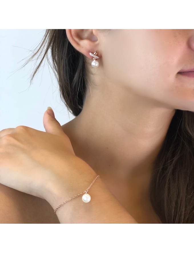 Chris Pearl Kristallen set en doos - Kristal