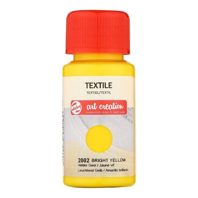 Peinture pour textile - jaune vif - Talens Art Creation - 50ml jaune