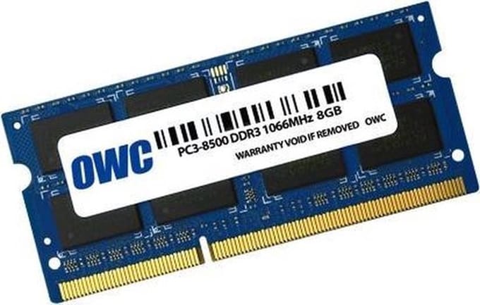 8.0GB PC3-8500 DDR3 1066MHz SO-DIMM 204 Pin SO-DIMM Memory Upg. Module PC3-8500