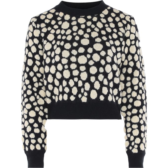 Mymo Jumper Dames zwart en wit