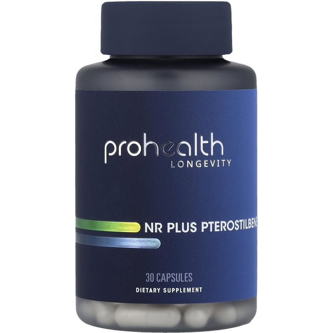 ProHealth Longevity, NR Plus Pterostilbene, 30 Capsules