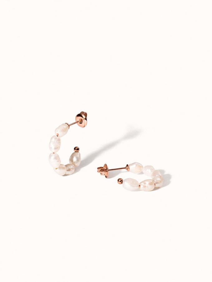 PURELEI Oorbellen Organic Pearl