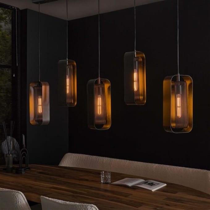Hoyz hanglamp 5l mesh rotate artic