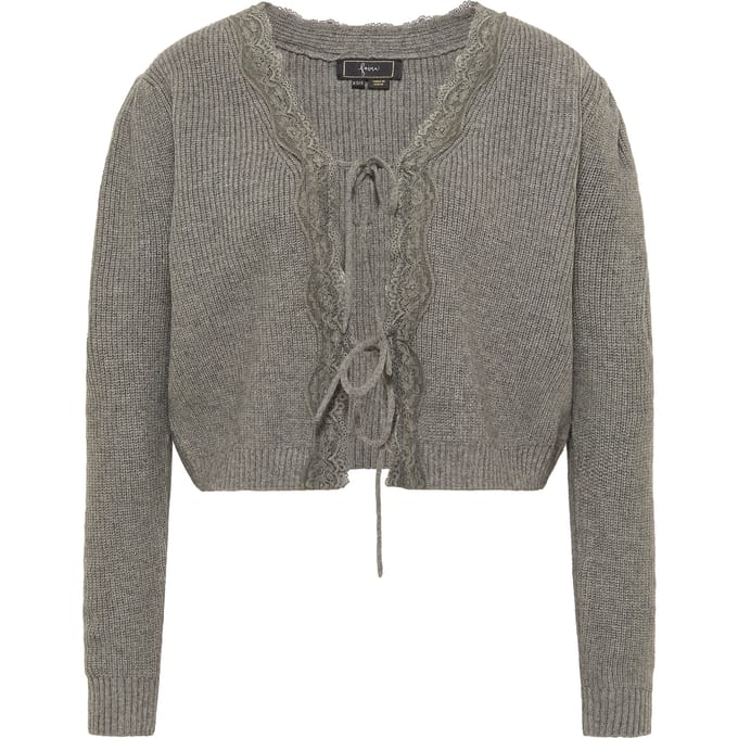 Faina Vest Dames grijs melange