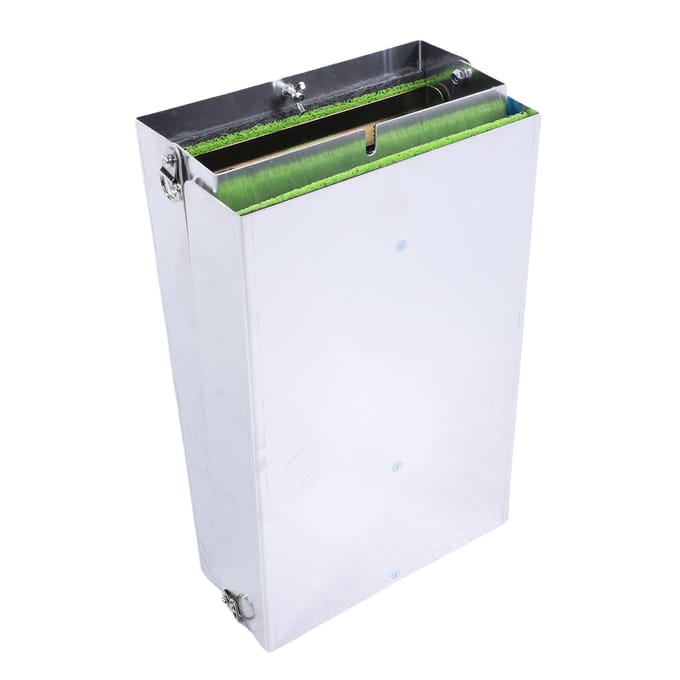Goudpan Set met Opvouwbare Sluisbox, Aluminiumlegering Sluisbox voor Efficiënte Verzameling van Metalen in Rio, Stroom, Lichtgewicht & stevig white