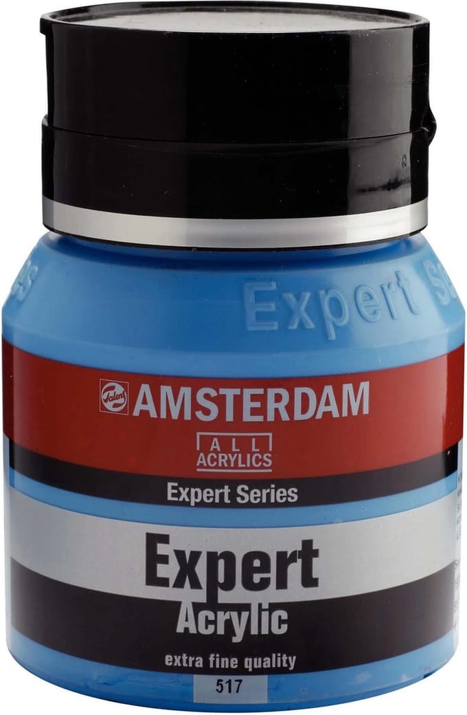 Expert Series Acrylverf Pot 400 ml - Koningsblauw 517