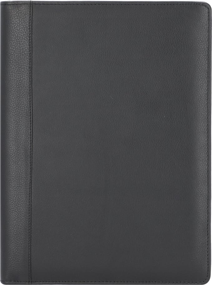 Alassio schrijfmap - CATANA - A4 - nappa leer - zwart - JU-30055