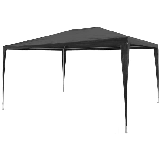 vidaXL - Partytent - 3x4 - m - PE - antraciet