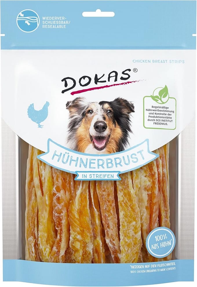 Drooggezette Kipfilet in Reepjes 100% Kipfilet 250 g