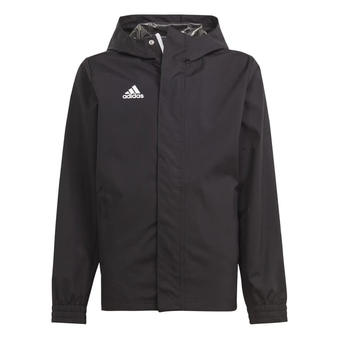 adidas Performance Entrada 22 All-Weather Jack - Kinderen - Zwart- 152