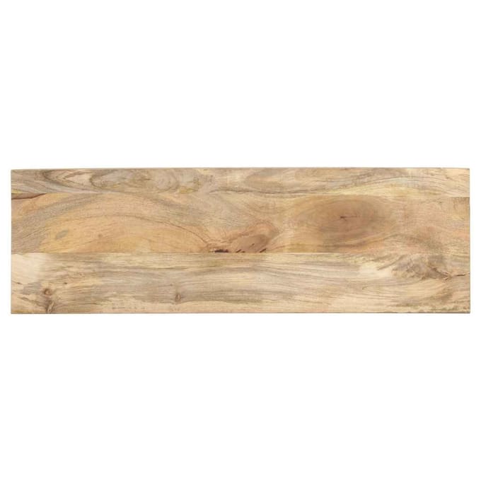 vidaXL - Wandtafel - 110x35x75 - cm - massief - mangohout