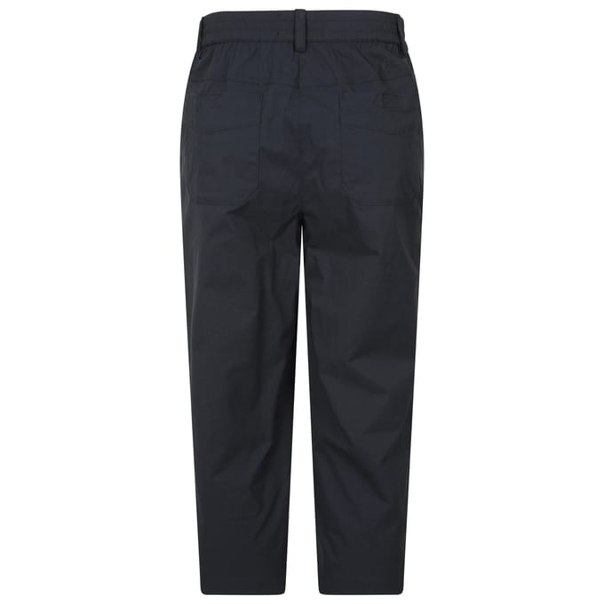 Mountain Warehouse Dames Delta Stretch Capri Broek (Zwart)