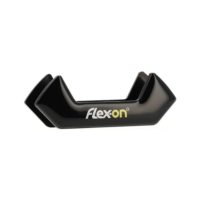Persoonlijke sticker voor stijgbeugels met gele doos Flex-On Safe-On