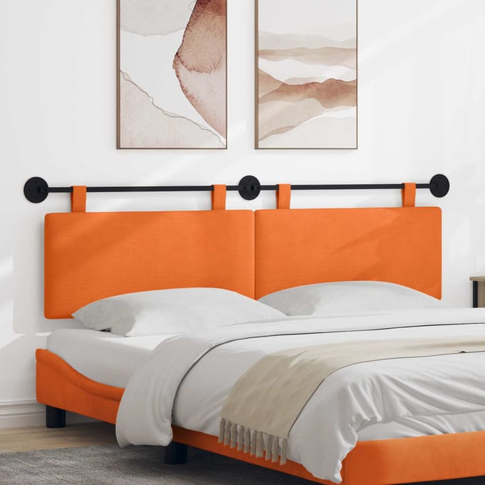 vidaXL - Hangend - hoofdbord - Corduroy - stof