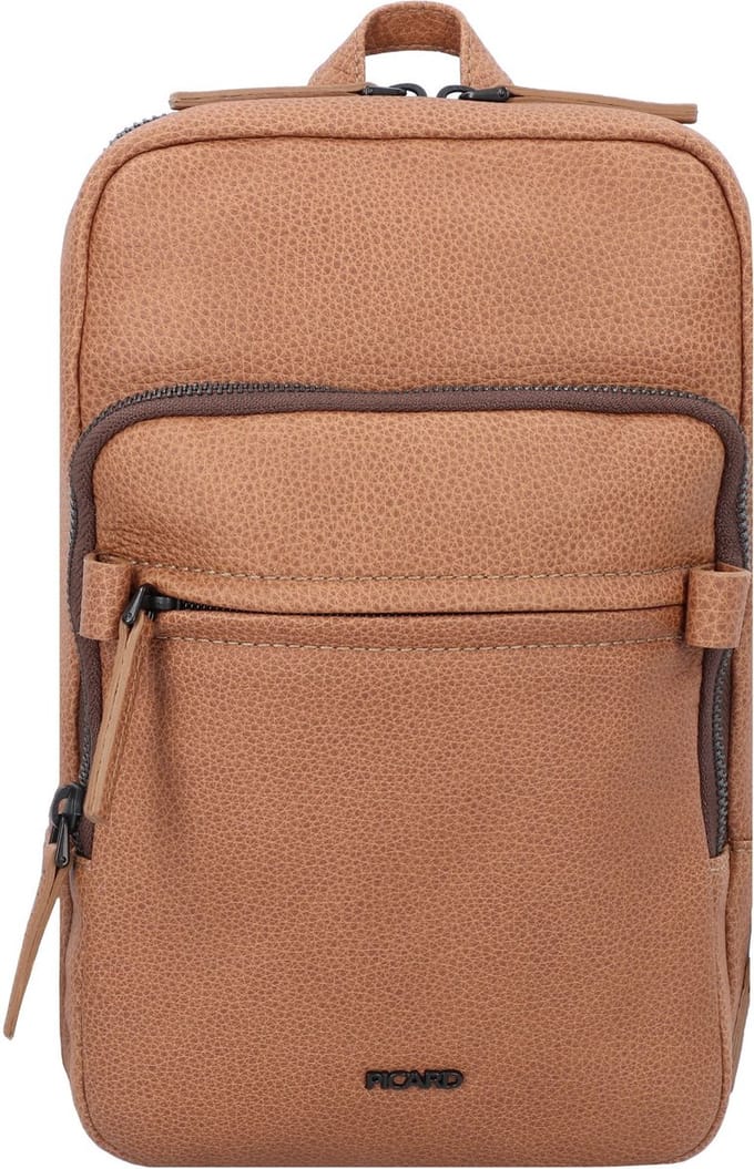 Picard Casual Schoudertas Leer 19 cm - Jongens - cognac