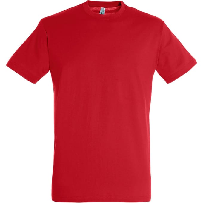 SOLS Heren Regent T-Shirt met korte mouwen (Rood)