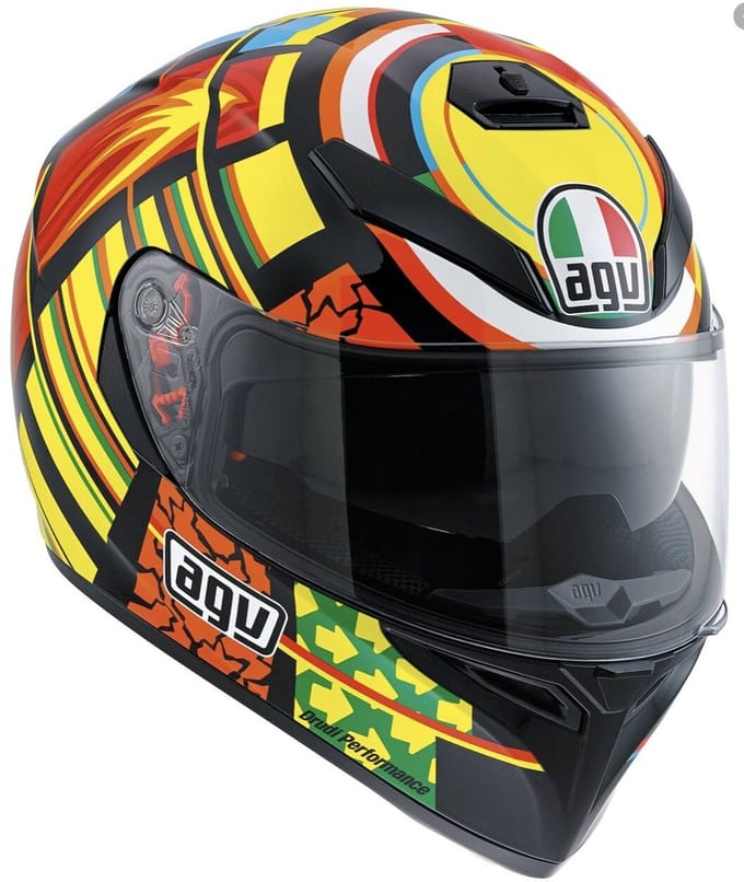 Helmen V. Rossi MotoGP 2012 - 1:10 - Minichamps