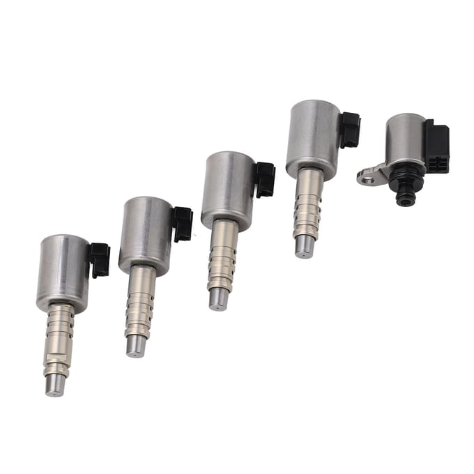 5pcs Voiture Boîte de Vitesses Transmission Solénoïde de Changement de Vitesse Remplacement JF015E