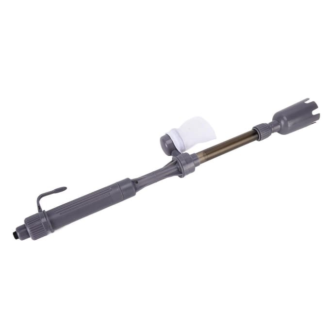 Aspirateur électrique pour aquarium télescopique multifonction pour gravier et sable gray