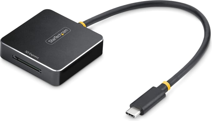 Kaartlezer Extern Startech 1B-USB-C-SDE-ADAPTER Zwart