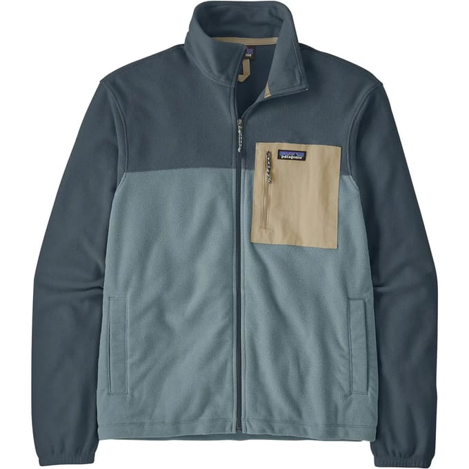 Patagonia Micro D Patch Pocket Jas blauw