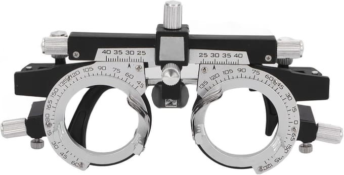 Optisch proefkader - optometrisch kader - oogbescherming - opticiens