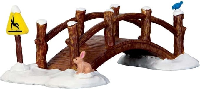 Lemax - Split Rail Footbridge uit de 2016 Collectie