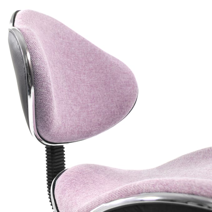 Kinder bureaustoel KIDDY GTI-3 stof roze hjh OFFICE
