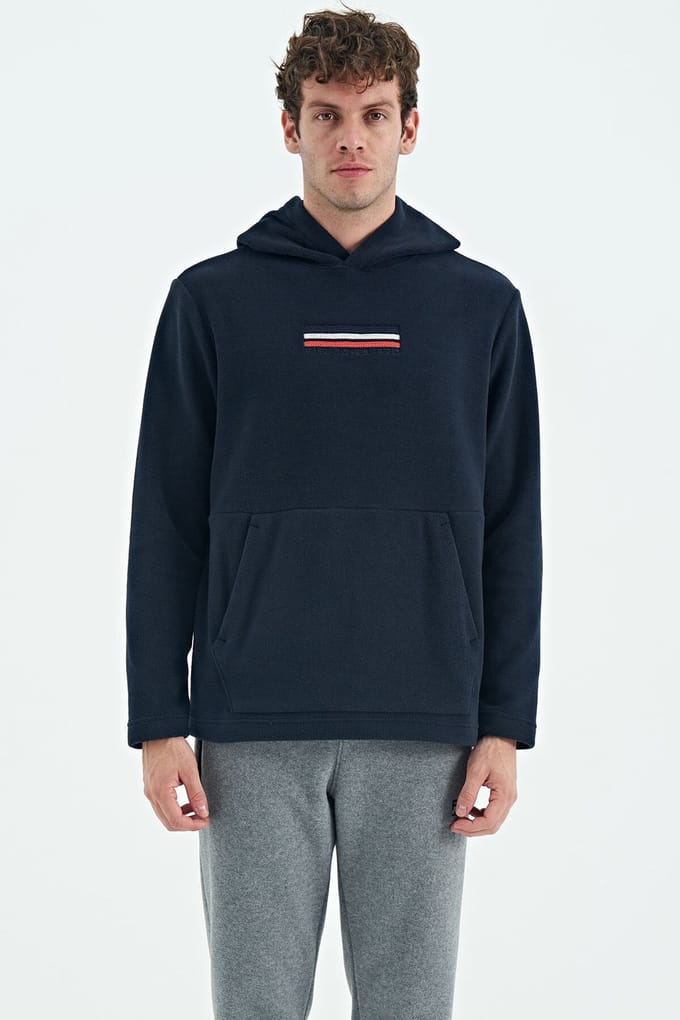Heren Hoodie met Bedrukt Logo